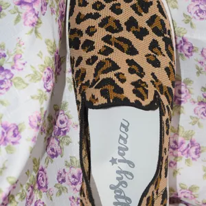 Gypsy Jazz Leopard Print Slip-On Canvas Sneakers/Loafers, sz 10 thumbnail 6