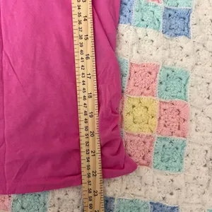 Ralph Lauren Sport Pink Ruffled Sleeveless Top Size Small thumbnail 6