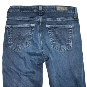 AG Adriano Goldschmied Dark Wash The Legging Super Skinny Ankle Jean size 24 thumbnail 5