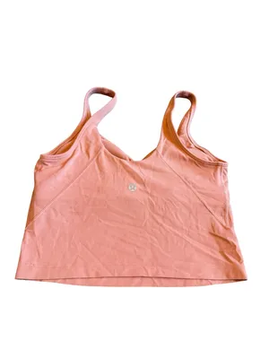 Lululemon Align Peach Pullover Tank Top Workout Athletic Stretch Size 4 Women's thumbnail 5
