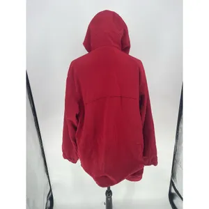 Vintage Pacific Trail‎ WomensSz Large Red Hooded Fleece Lined Winter Jacket thumbnail 5