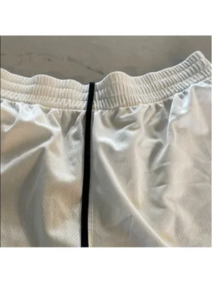 Nike Women's Athletic Shorts White Medium thumbnail 2