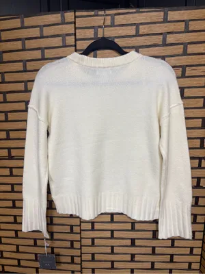 Haute hippie cream swan sweater size XS thumbnail 2