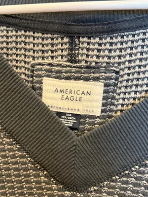 American Eagle Waffle Sweater thumbnail 3