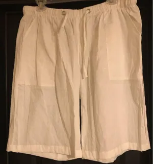 NWOT Linen Shorts Size XXL thumbnail 1