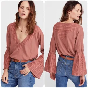 Free People Parisian Nights Top - Sayluita - Medium thumbnail 2