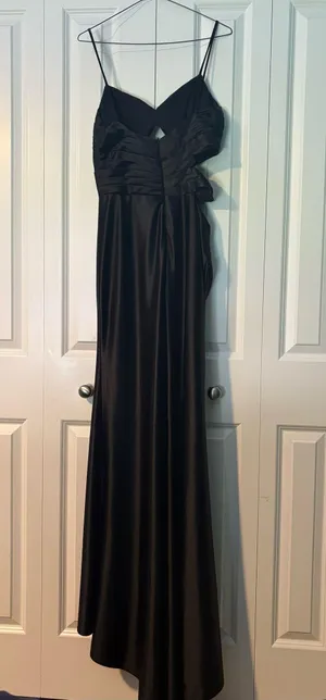 Stacees Black Prom Dress Size 6 thumbnail 2