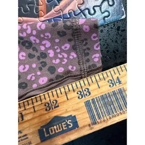 OFFLINE by Aerie Real‎ Me High Rise 7/8 Leggings Pink Brown Leopard Print Small thumbnail 6