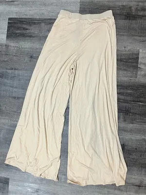 LULUS Knockout Beige Wide-Leg Pants thumbnail 4