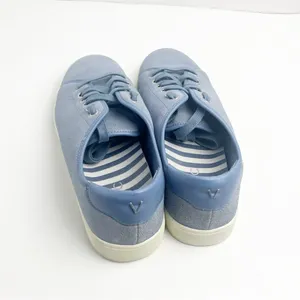 VIONIC Brinley Dusty Blue Suede Orthotic Lace Up Low Top Sneakers 9 Comfy Casual thumbnail 8