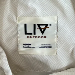 Buckle Liv Outdoor Nimbus Birch Geo Hooded Mesh Lined Water Resistant Travel Jacket M thumbnail 4