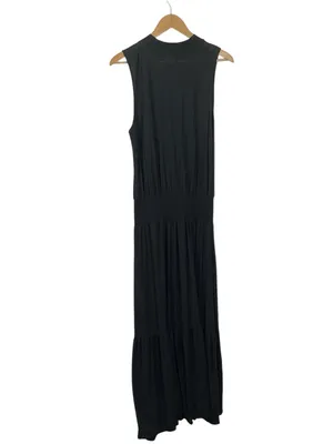 Nation LTD Barrett 90s Midi Dress Black Size Large thumbnail 9