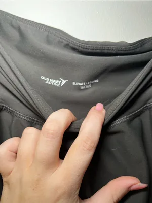 Old Navy Active Black High-Waist Jogger Pants thumbnail 3