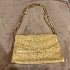 Saks 5th Avenue Croc Style Bag thumbnail 1
