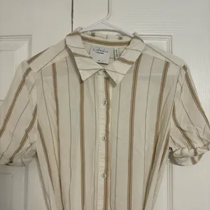 Revolve L’Acadamie Stripe Button Down Dress thumbnail 3
