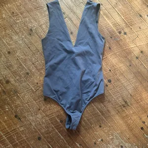 Free People Intimately Keep It Sleek S gray bodysuit thumbnail 2