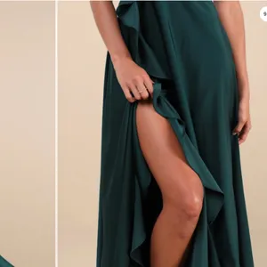 LULUS Sexy Flowy LProm Wedding Bridesmaid Satin Open Tie Back Elegant Maxi thumbnail 4