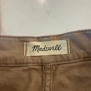 Madewell The '90s Straight Utility Pant in Garment-Dyed Canvas Size 25‎ thumbnail 7
