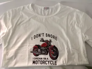 Motorcycle Shirt, XXL 🏍 White thumbnail 5