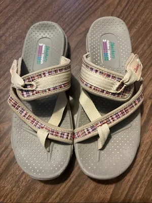 Skechers Sz 9 Outdoor Lifestyle Sandals Reggae Mad Swag Flip Flops thumbnail 1