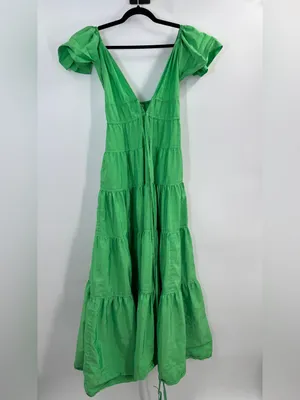 Revolve A.L.C. Luca Dress Green 2 thumbnail 5