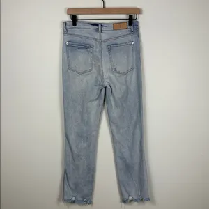 7 For All Mankind Edie Jeans Luxe Vintage Women’s Size 29 Stretch Light Wash thumbnail 6