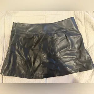 Garage Faux Leather Mini Skirt thumbnail 2