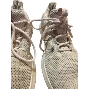 Women's Adidas Cloudfoam Athletic Shoes Beige White Size 8.5 thumbnail 3