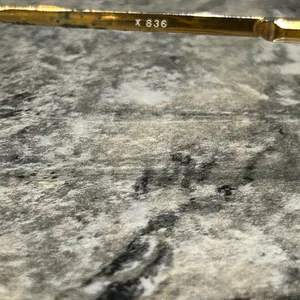 Elegant Gold Frame Glasses thumbnail 8