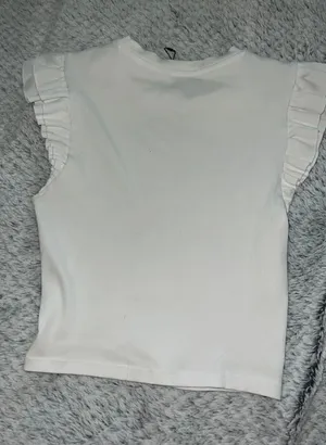 Zara Tank White thumbnail 1
