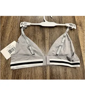 French Affair Bra, Small, Gray, Adjustable Straps, NEW thumbnail 5