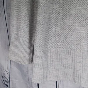 American Eagle Light Gray Cozy Minimalist Pullover Sweater thumbnail 4