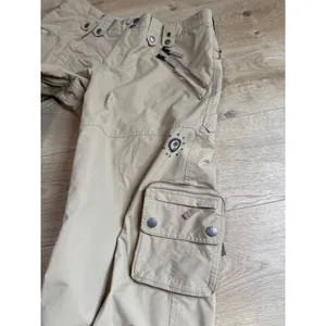B by Burton Women's ski snow pants cargo insulated mesh zip y2k adjustable sz L thumbnail 12