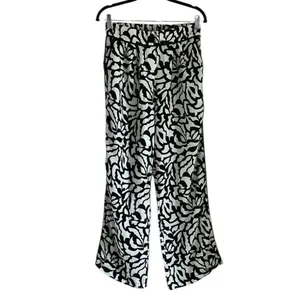 Monteau Black and White Pull on Dress Pants(Size Medium) thumbnail 3