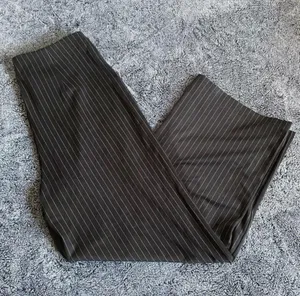 Women’s Pinstriped Flare Leg Pants (Plus Size: 0XL) thumbnail 5