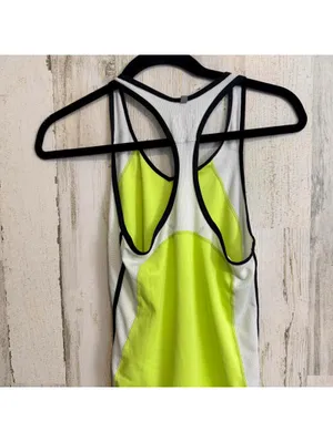 Nike Women’s XS Dri-Fit Racerback Tank Top Neon Green thumbnail 10