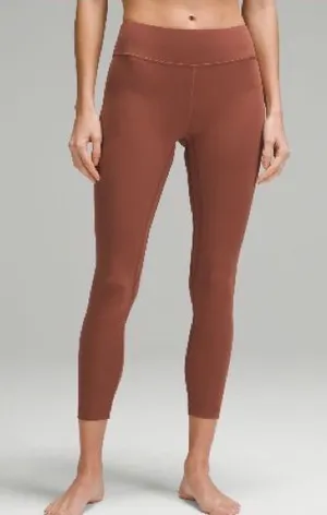 Lululemon Ancient Copper Align Low-Rise Pant 25” in Size 8 thumbnail 1