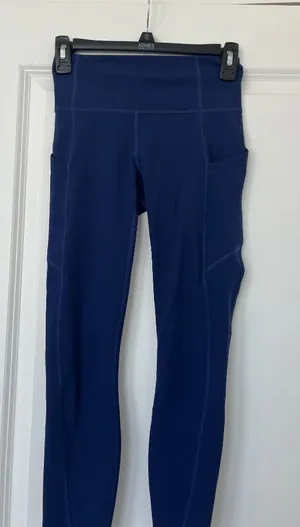 Fabletics Royal Blue Leggings thumbnail 1
