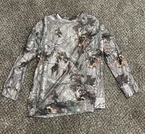 Camo Longsleeve Gray Size L thumbnail 1