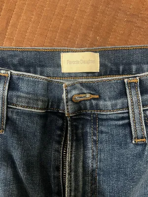 Favorite Daughter Valentina Super High-Rise Jeans Blue thumbnail 2