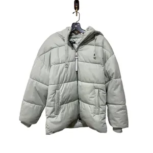 Aqua Hooded Puffer Coat Small Celadon Size‎ Medium thumbnail 2