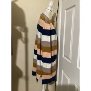 Madewell Kent Cardigan Sweater Womens Medium M Stripe Wool Alpaca Blend M3105 thumbnail 3