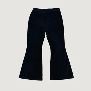 Aerie Ribbed Velvet Flare Pull On Pants L Wide Leg Lounge Boho thumbnail 3