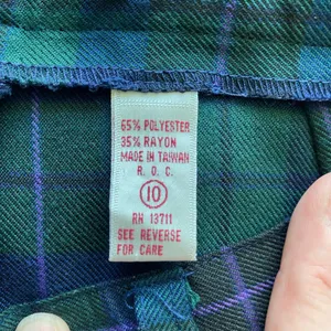 Karen Scott Academia Office Siren Plaid Pleated Culotte Shorts 10 Green Blue thumbnail 7