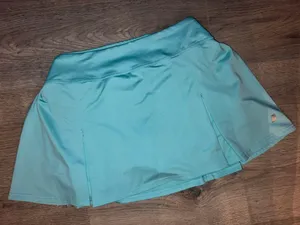 PRINCE Blue / turquoise mini skirt Size XL thumbnail 1