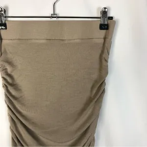 LAMade‎ Brown Ribbed Long Sleeve Midi Skirt Two Piece Set XS thumbnail 7