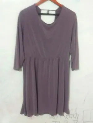 Maurices XL Lavender Putty Dress Plus thumbnail 1