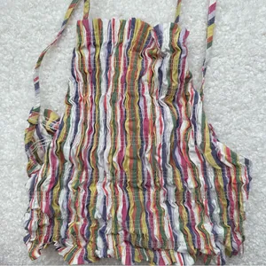 Zara Smocked Cropped Tank thumbnail 7