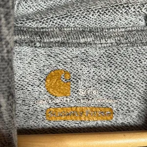 Carhartt Scuba Neck Hoodie Women’s Size Small Heather Gray Workwear Pullover thumbnail 5