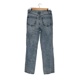 Revice Denim Straight Leg Jeans Womens 27 Blue Excellent Distressed High Rise thumbnail 2